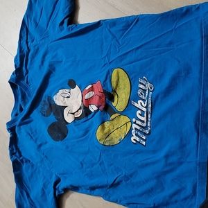 Blue Mickey shirt